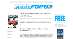 Desktop Screenshot of feedfront.com