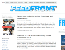 Tablet Screenshot of feedfront.com